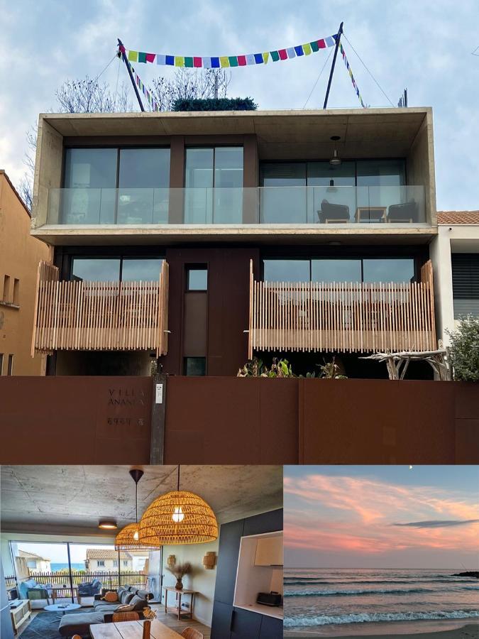 Villa Ananda - Gaia - Harmonie Avec Vue Mer Et Etangs Carnon-Plage Ngoại thất bức ảnh